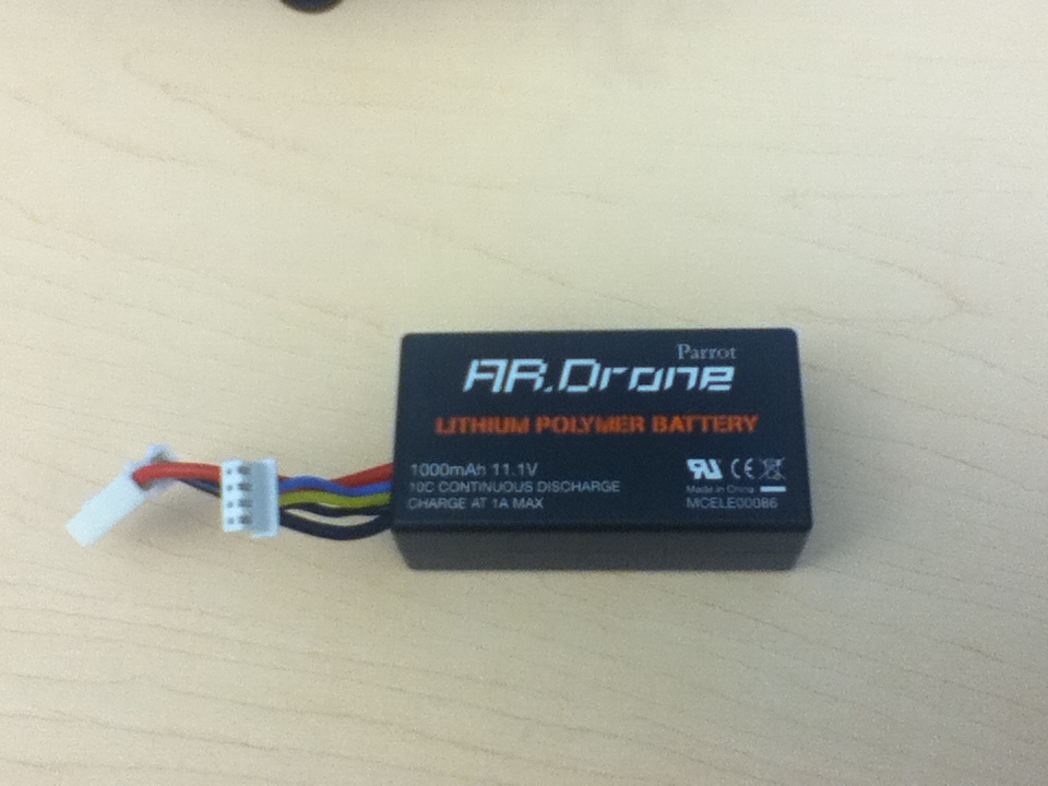 A lithium-polymer battery pack.