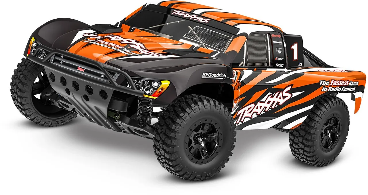 Orange Traxxas Slash 2WD XL-5 short-course truck product image